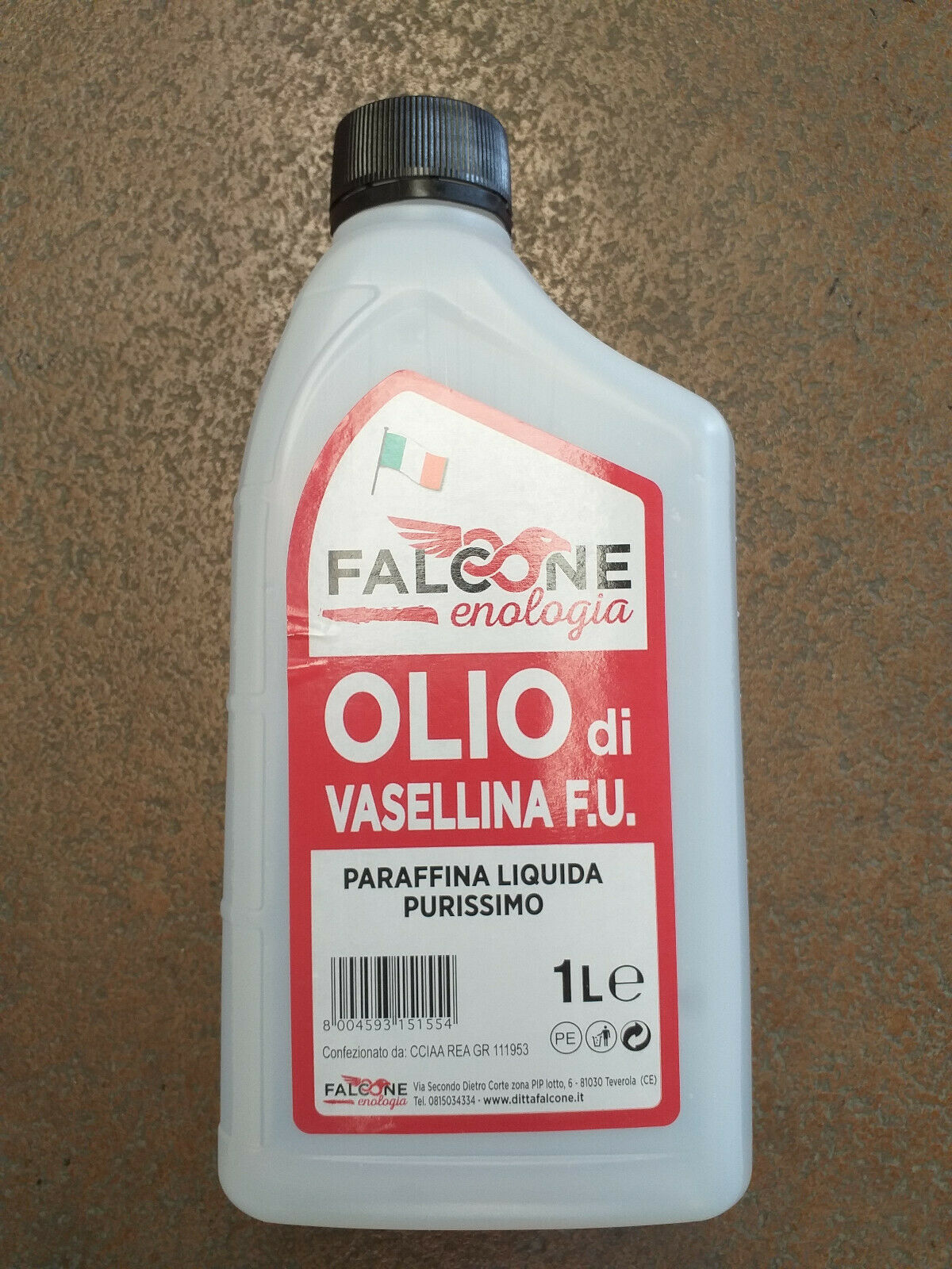 Olio di vaselina FU paraffina liquida - uso enologico